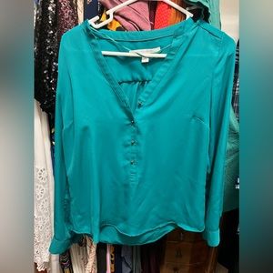 Green blouse